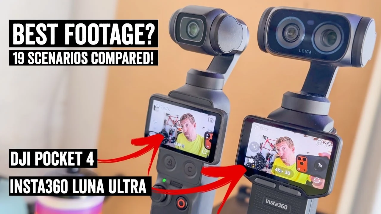 Insta360 Luna Ultra vs. DJI Pocket 4: Full Real-World Image Quality Comparison 1