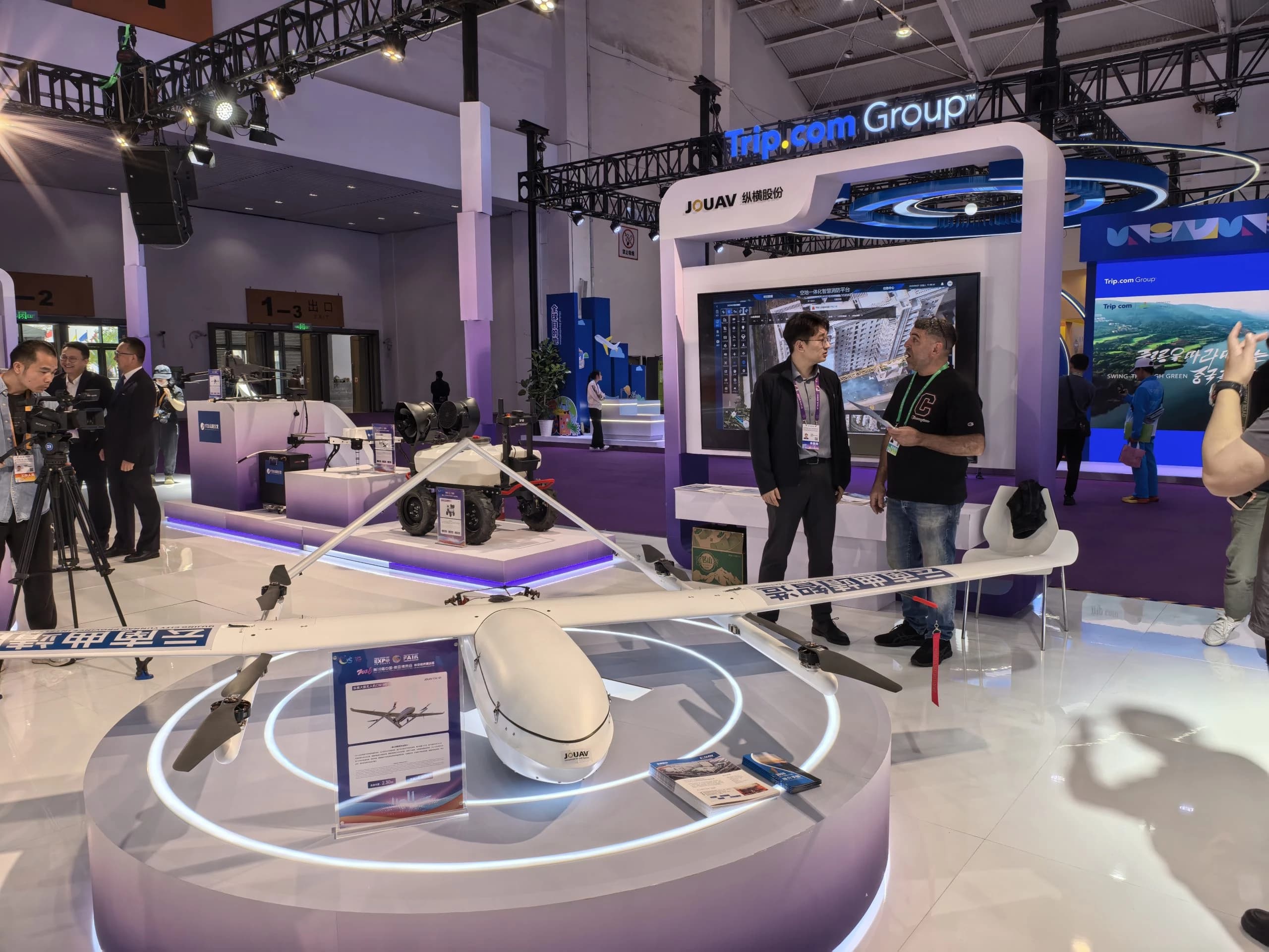 JOUAV Showcases VTOL Drones at the 10th China-South Asia Expo 1