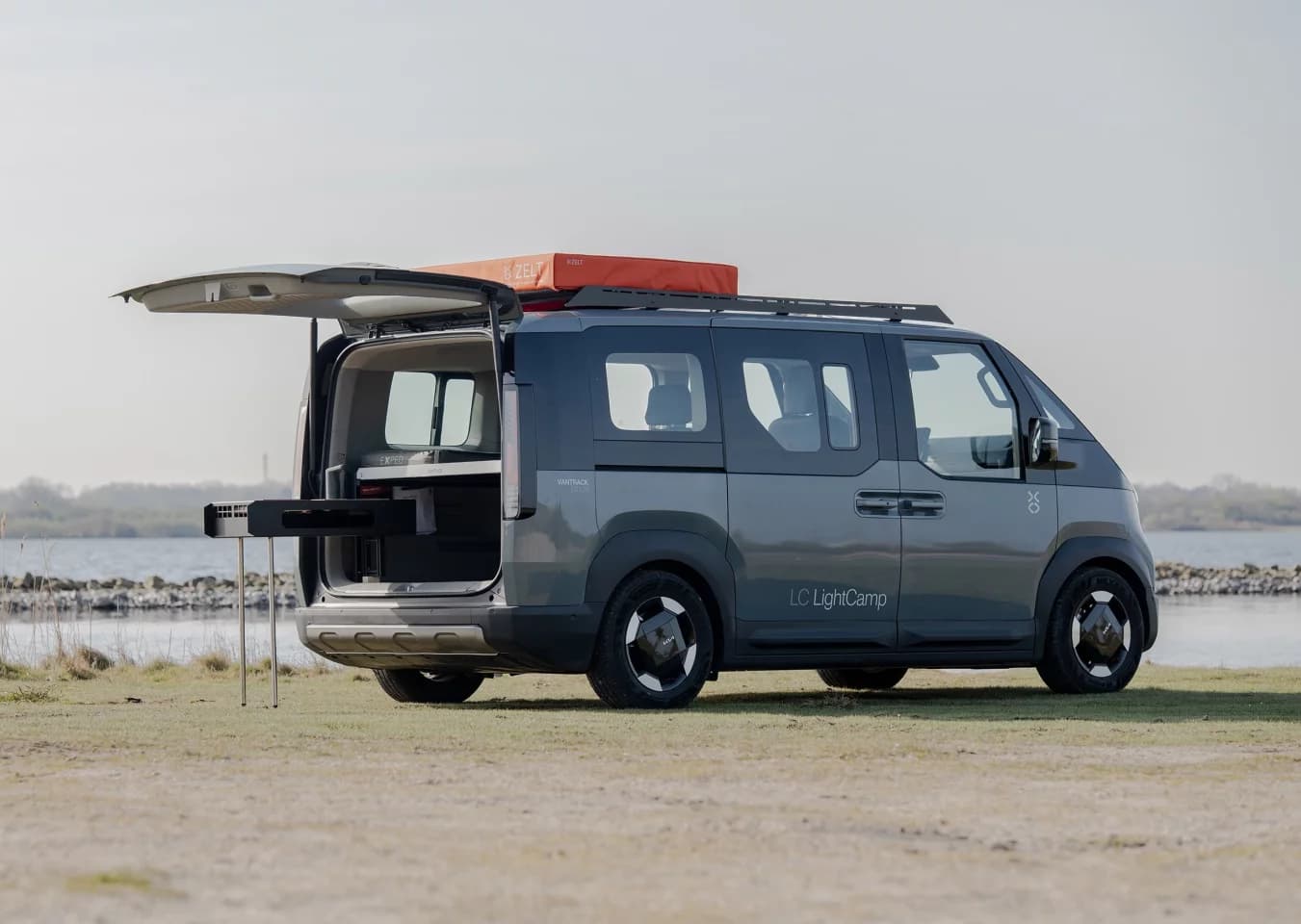 Kia PV5 Mini Electric Camper: Dutch Vantrack Lightcamp Kit Offers Simplicity and Versatility 1