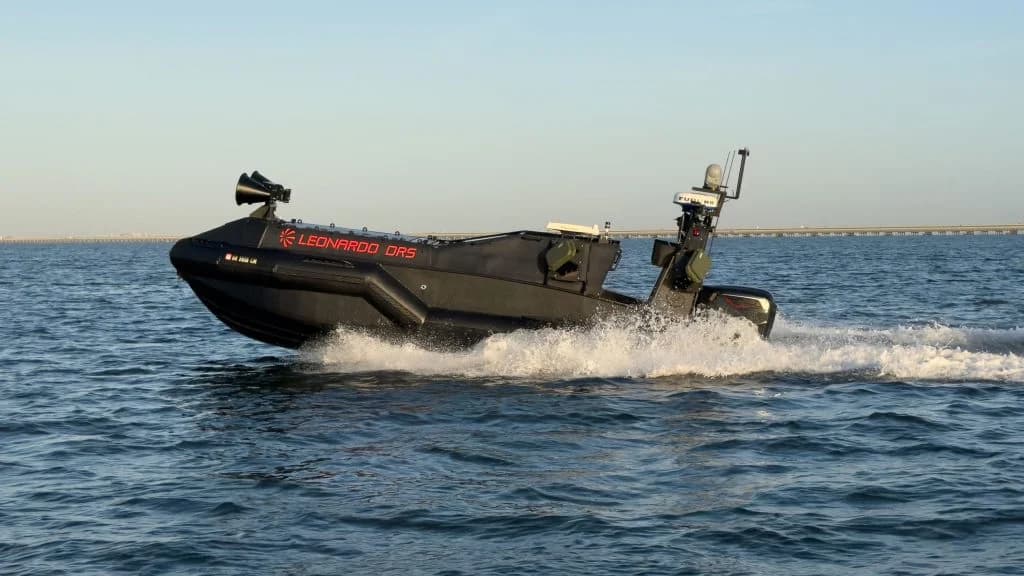 Leonardo DRS 發表模組化反無人機系統,可部署於海上及無人水面載具 1
