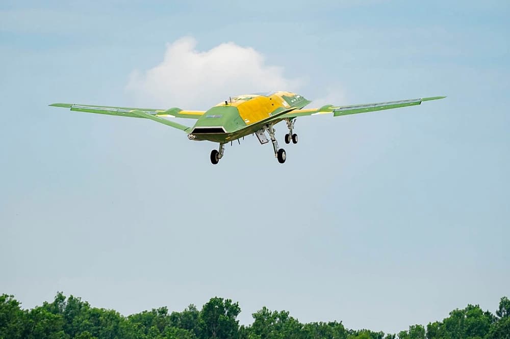 MQ-25A Stingray 無人加油機完成第二次試飛 1