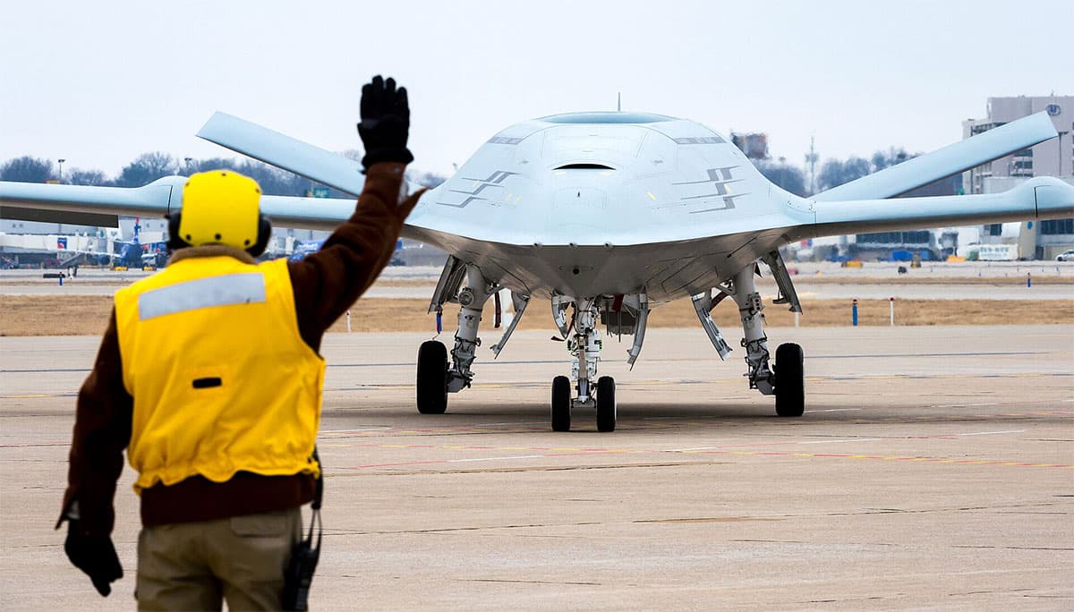 Boeing MQ-25A Stingray Completes Second Test Flight, Moving Closer to U.S. Navy Service Entry