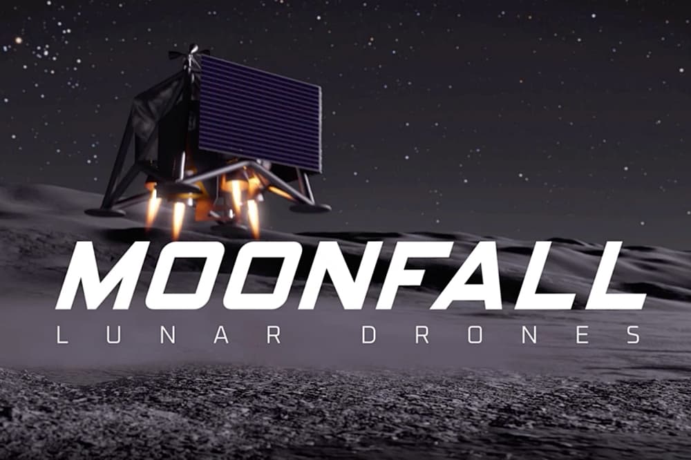 NASA「MoonFall」任務:四架噴射無人機將前往月球南極勘測Artemis登陸點 1
