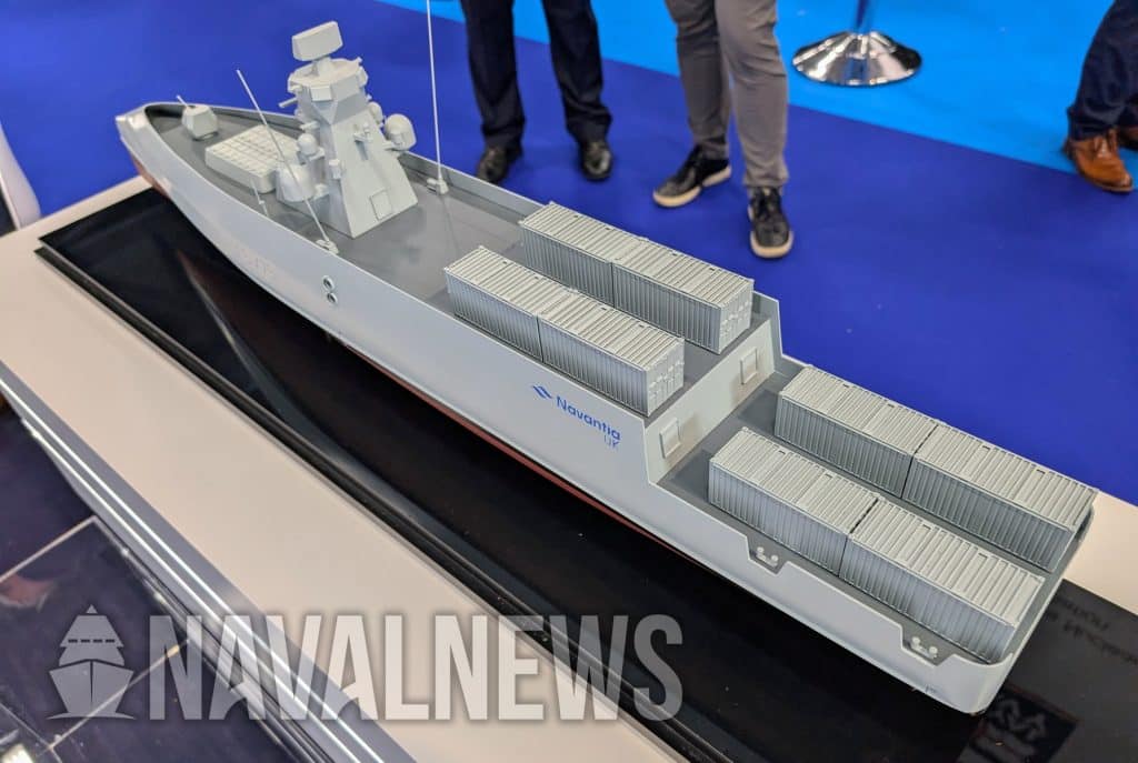 Navantia UK 發表 LASV75 大型自主水面艦艇概念,瞄準英國皇家海軍「混合艦隊」需求 1
