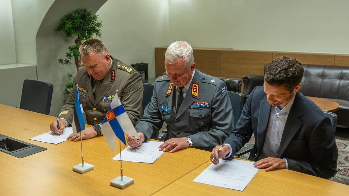 Finland, Estonia, and NestAI Sign Cooperation Agreement to Advance Military AI and Autonomous Drone Systems 1