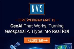 NV5 將舉辦地理空間 AI 網路研討會,展示實際應用案例與現場示範 1