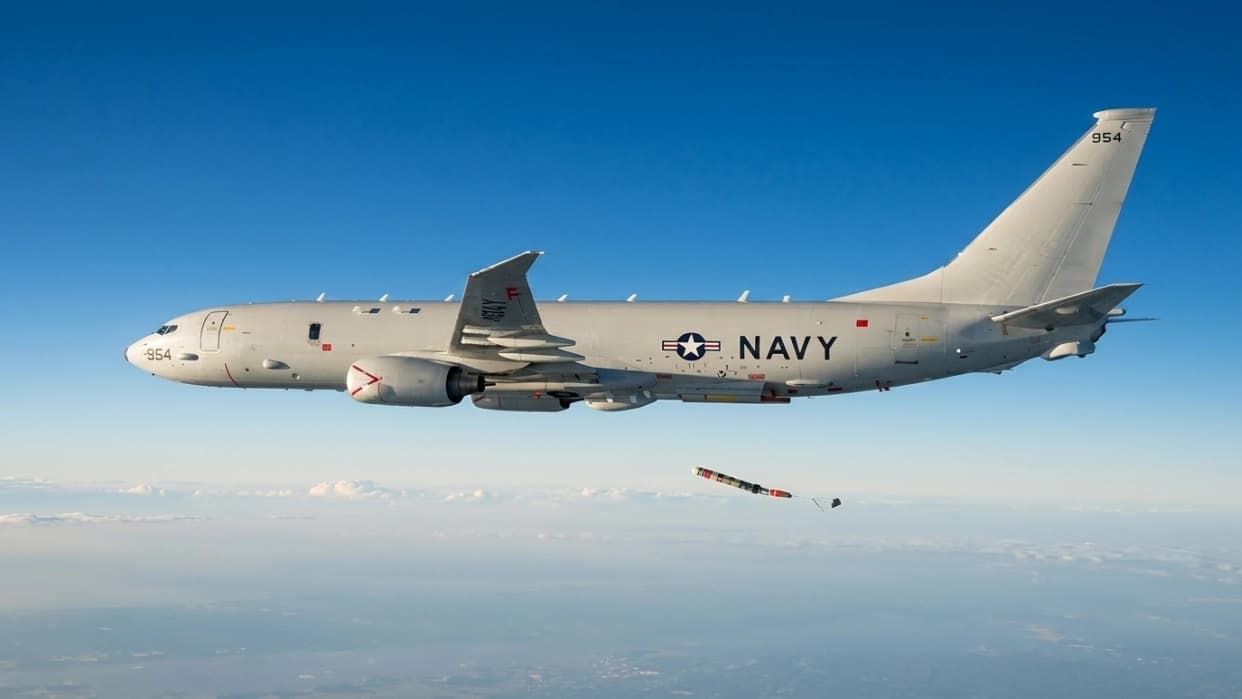 First P-8 Poseidon Ever Built Joins Pacific Range Missile Test Operations 1