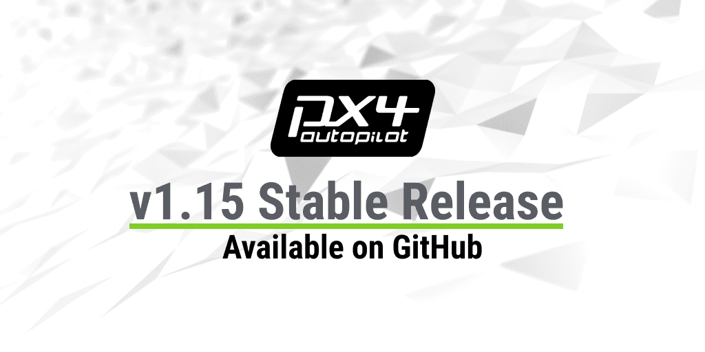 PX4 開源飛控系統發布 v1.15 穩定版:ROS 2 整合強化、新增投擲起飛模式等重大更新一次看 1