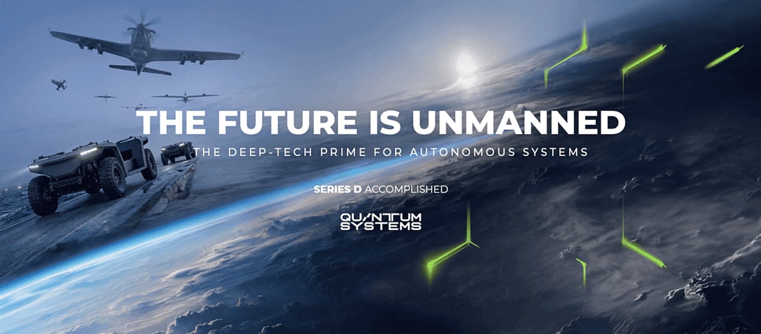 Quantum Systems Closes $1.2 Billion Series D Round at $8 Billion Valuation