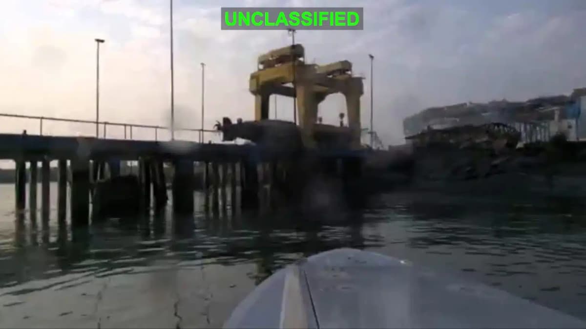美國海軍首次使用Saronic Corsair神風海上無人艇摧毀伊朗潛艇