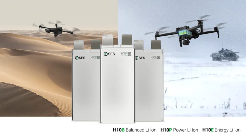 SES AI 推出 AI 強化高能量密度無人機電池,瞄準軍用及關鍵任務應用 1