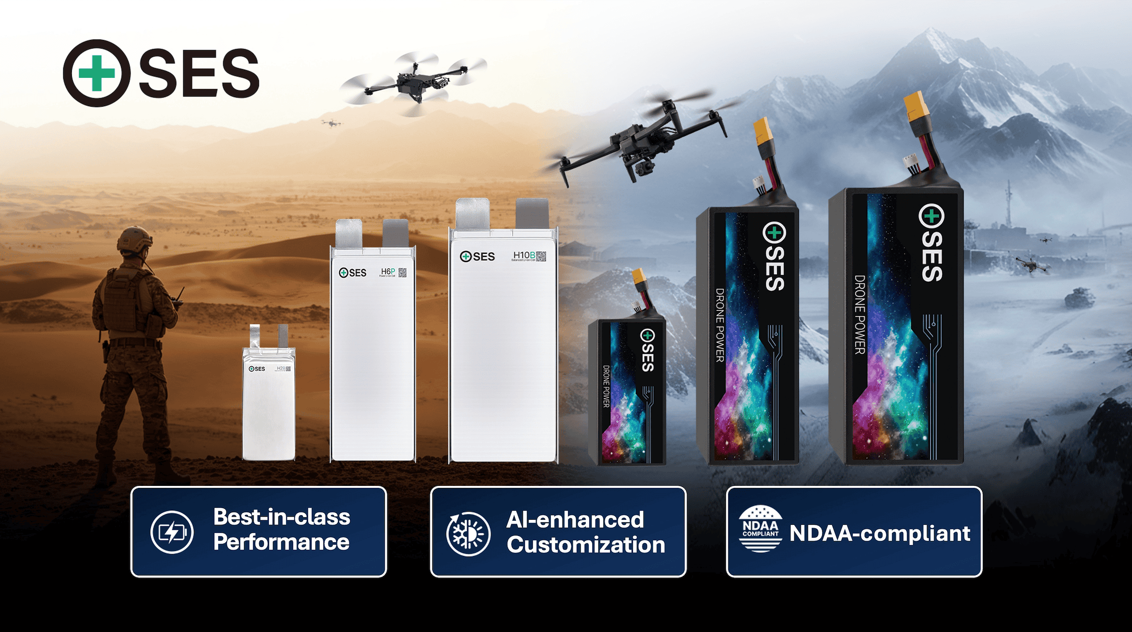 SES AI 於 XPONENTIAL 2026 展示頂尖無人機電池產品組合,吸引大量客戶關注 1