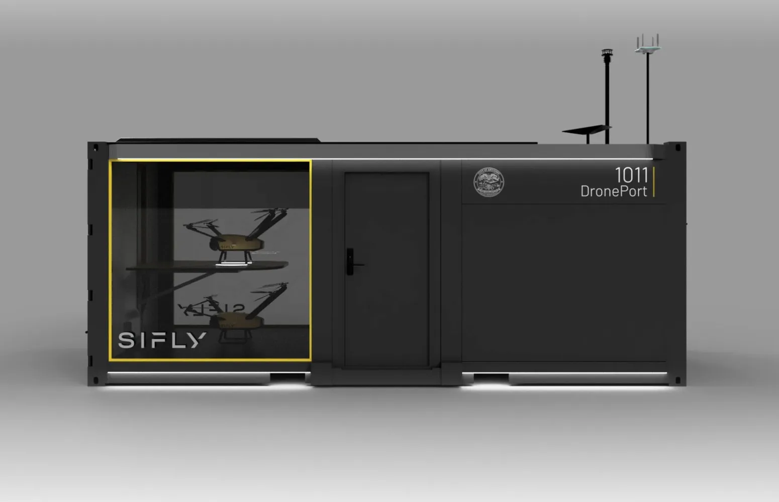 SiFly Aviation 推出 DronePort 概念,要用全新方案取代昂貴的無人機機巢網路 1