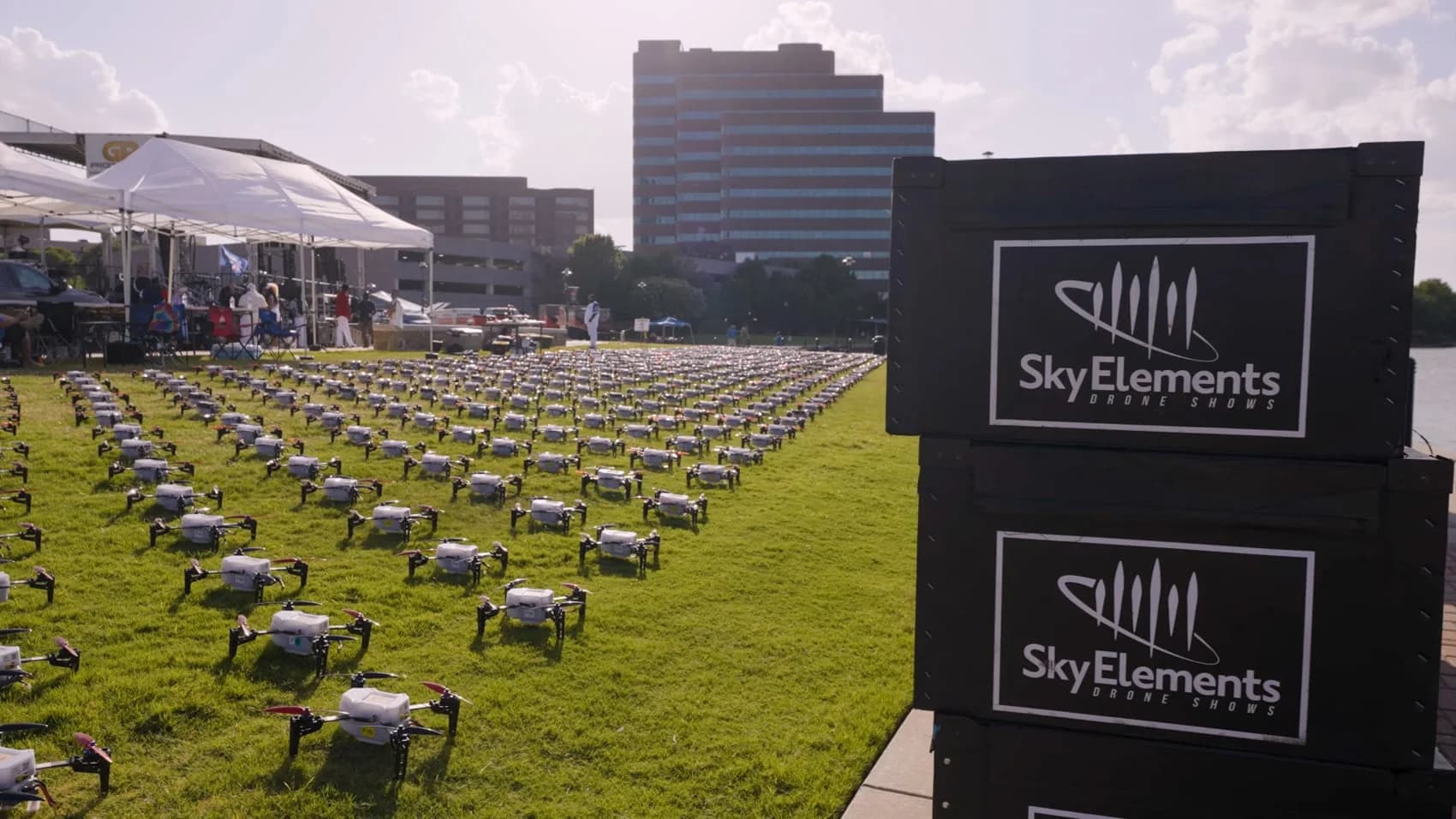 Sky Elements Launches Over 700 Drones to Celebrate America's 250th Birthday