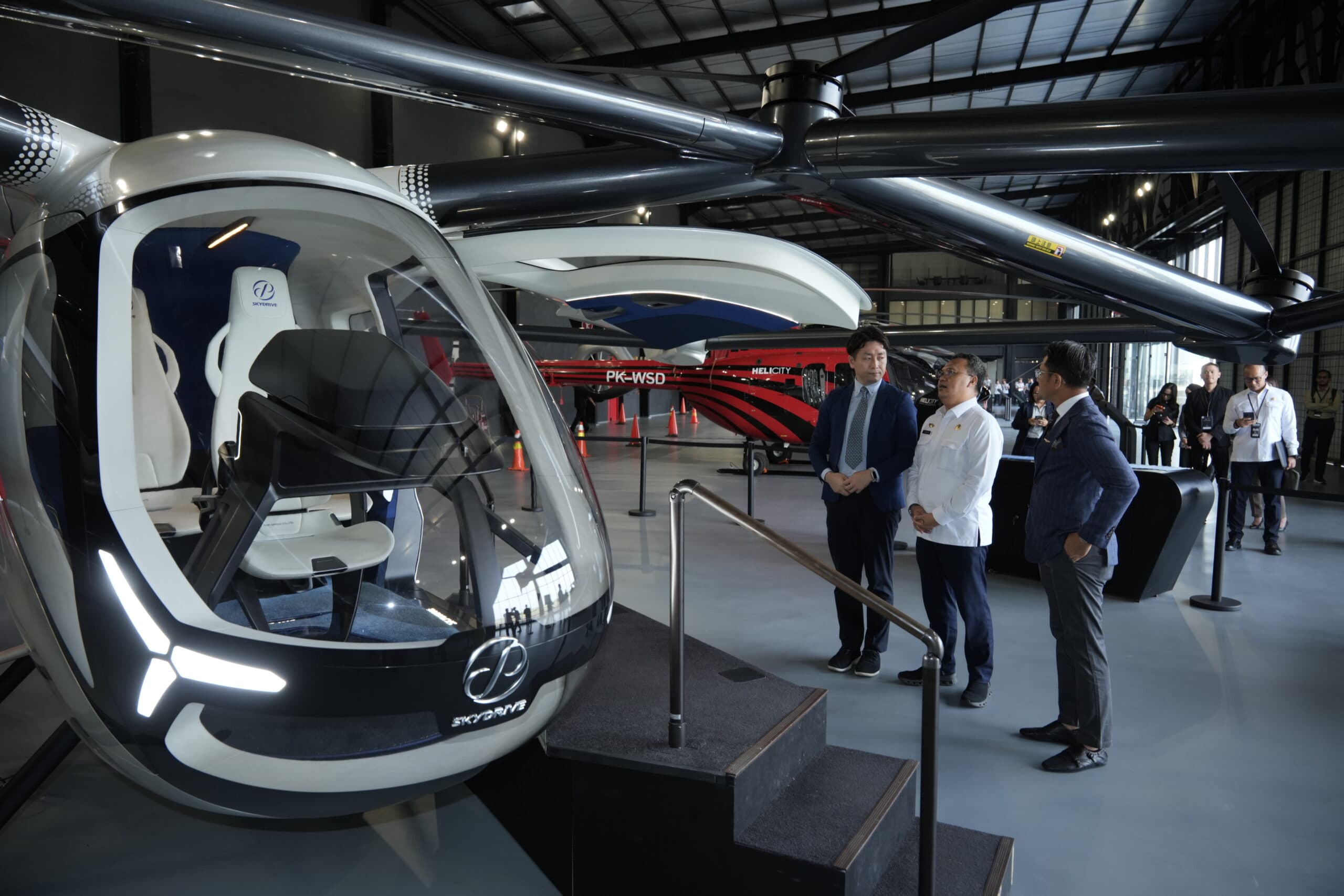 SkyDrive and Whitesky Aviation Join Forces to Advance eVTOL Commercialization in Indonesia