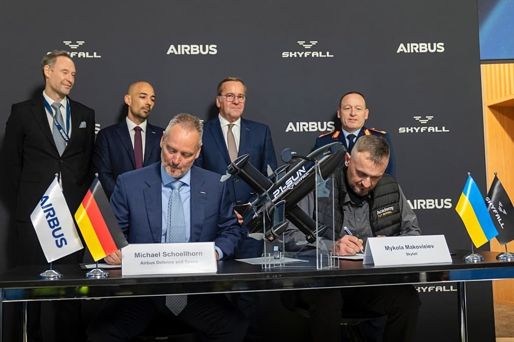 Airbus Defence and Space Signs MoU with Ukraine's SkyFall at ILA Berlin to Advance Defence Innovation 1