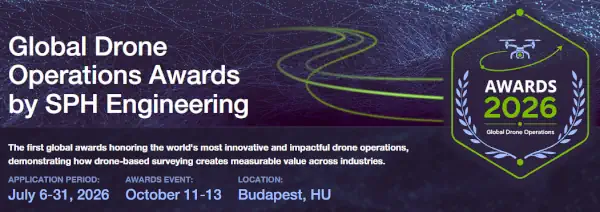 SPH Engineering Opens Applications for Inaugural 2026 Global Drone Operations Awards