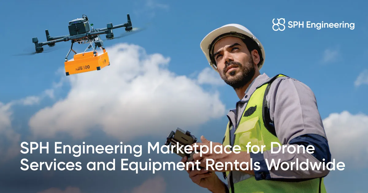 SPH Engineering 推出無人機服務媒合平台「Marketplace」 1