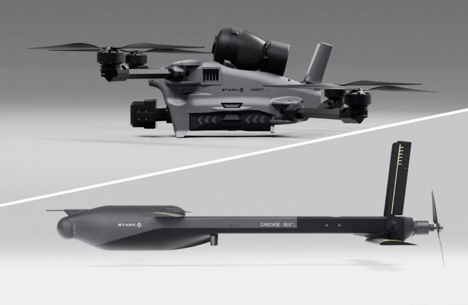 Stark Unveils Cascade and Gambit Loitering Munitions Just Eight Months After Flagship Drone Failed All Military Tests