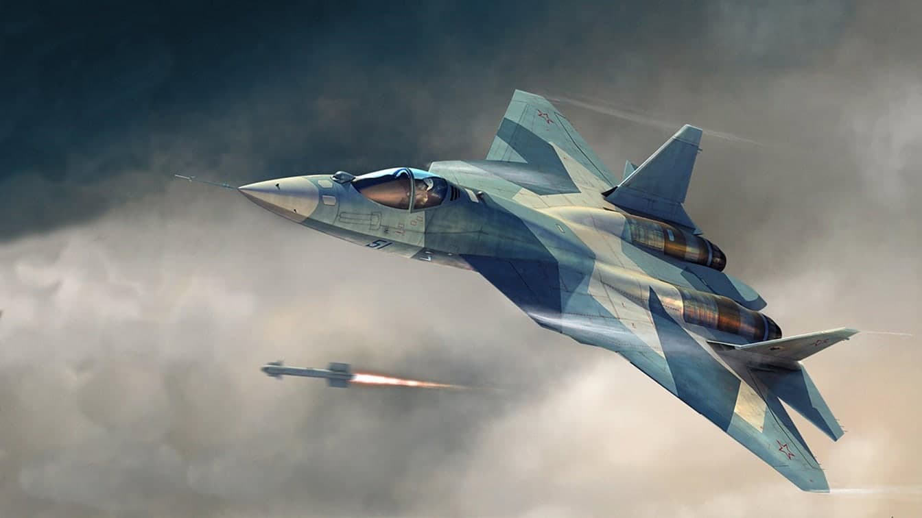 Russia's Su-57 Executed Its Boldest Mission Ever — Shooting Down Its Own Top-Secret Stealth Drone