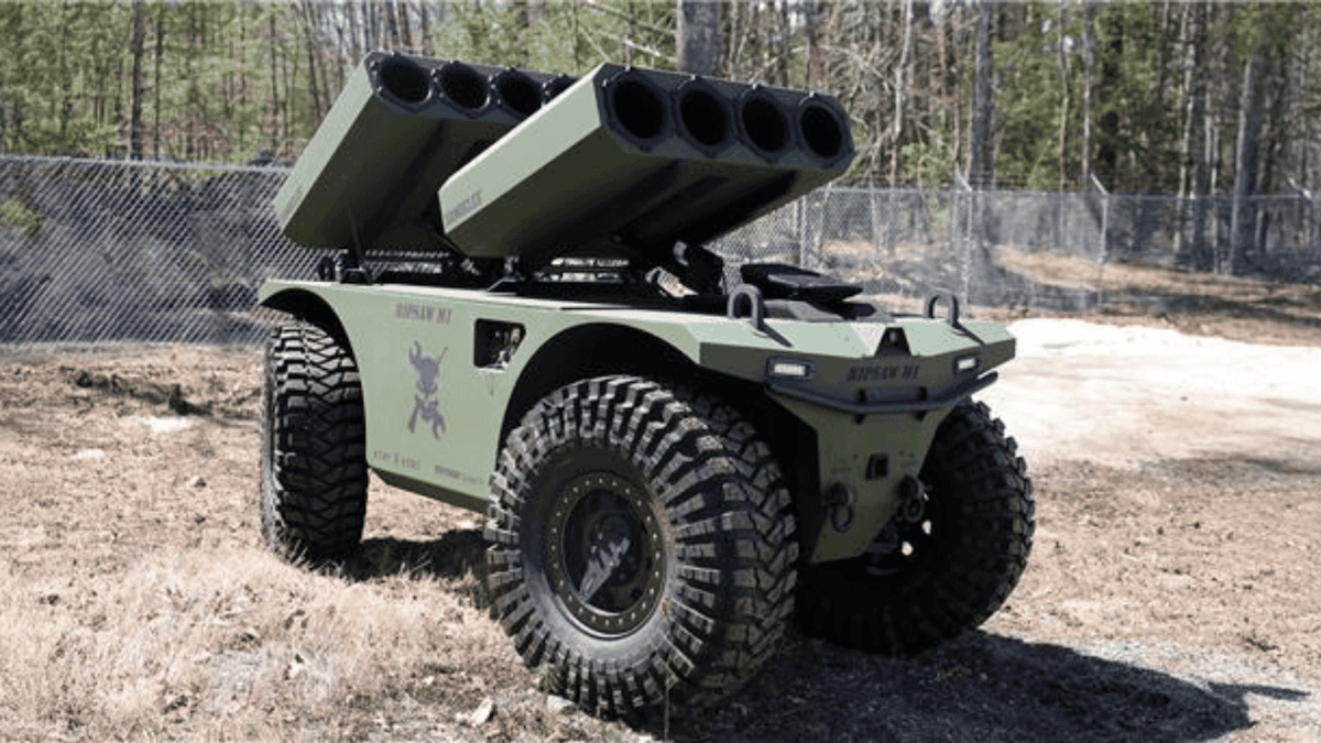 Textron Systems 發表 RIPSAW M1 無人地面車輛技術展示平台,瞄準先進濱海作戰任務 1