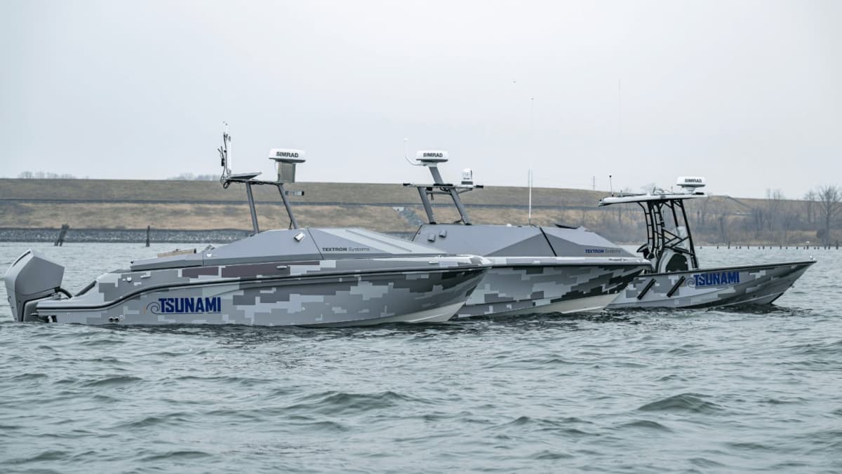 Textron Systems 獲美國海軍合約,將建造 Tsunami 無人水面艦艇 1