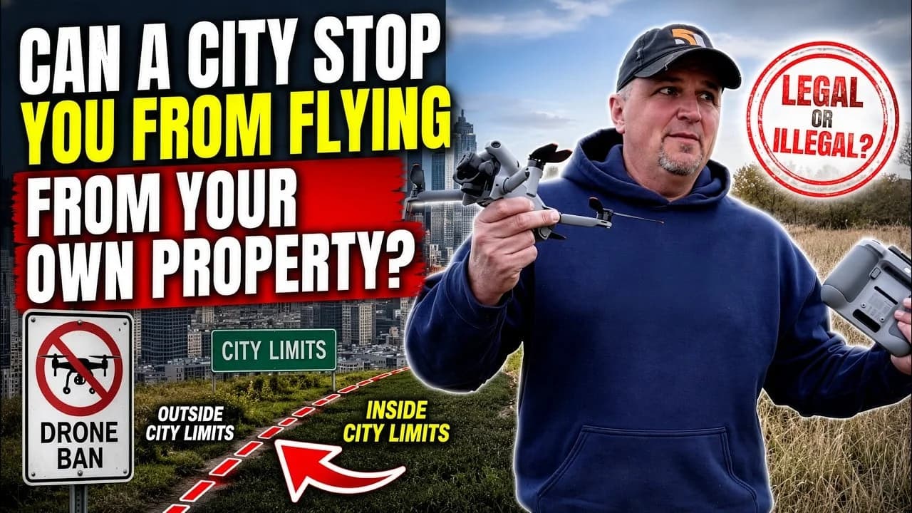 FAA 掌控天空,但城市能禁止你在自家後院飛無人機嗎?美國地方法規與聯邦航空管轄的灰色地帶 1
