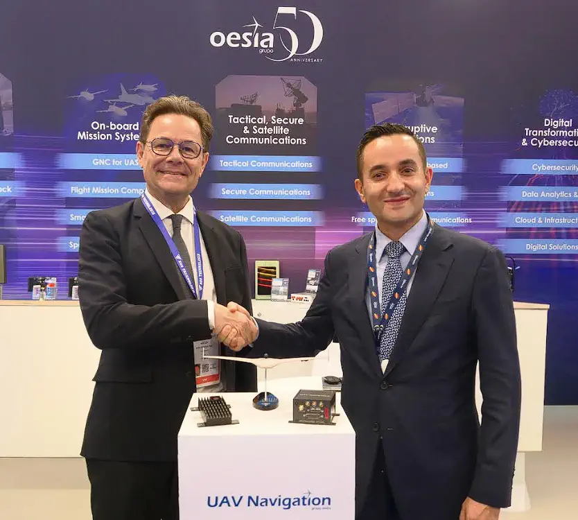 UAV Navigation-Grupo Oesía and EOS Technologie Deepen Partnership to Advance Counter-UAS Intercept Capabilities 1