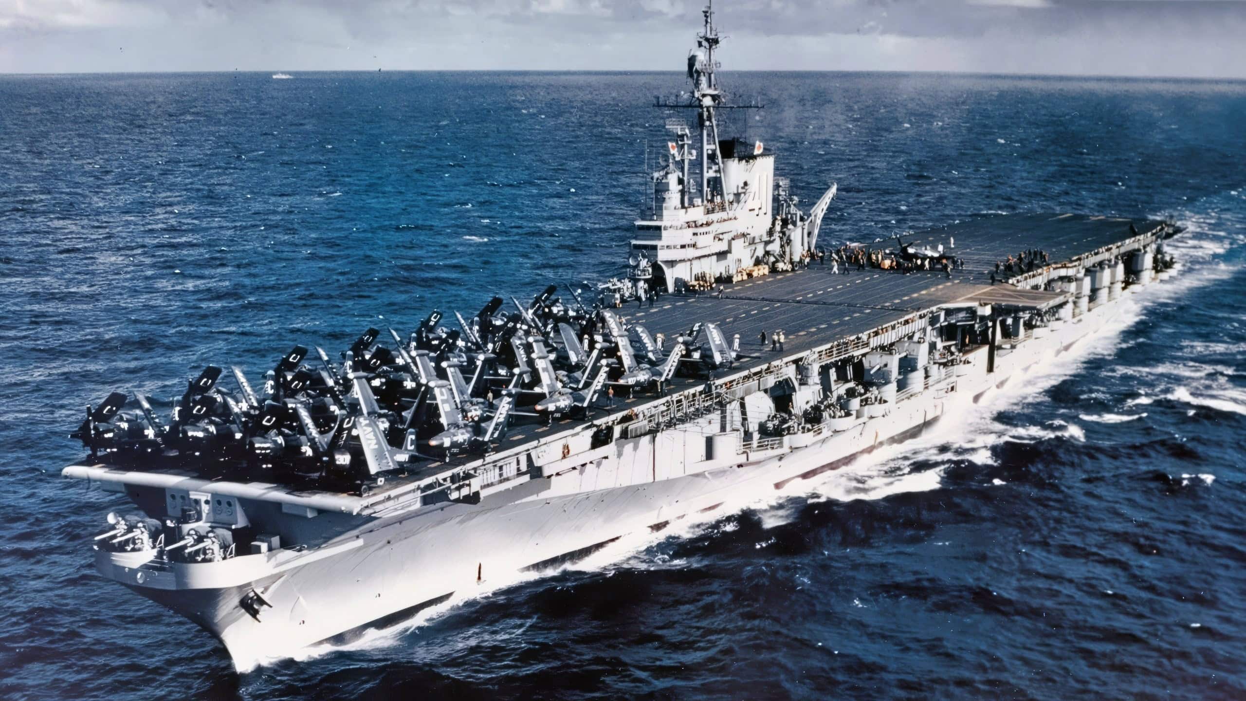 USS Midway (CV-41): Missed World War II by Eight Days, Served for 47 Years 1