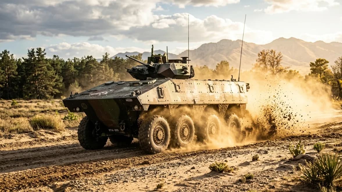 VBCI 8×8 Infantry Fighting Vehicle Receives Next-Generation Counter-Drone Defence Upgrade 1