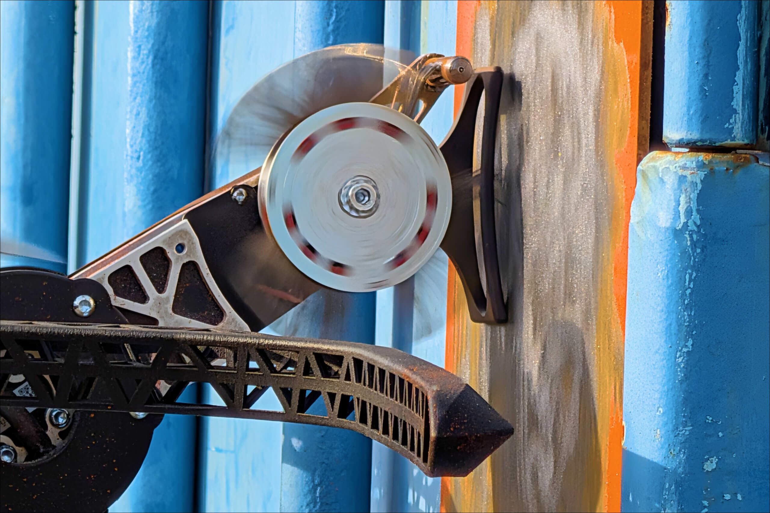 No Scaffolding Required: How the Voliro T Drone Performs Aerial Spot Repair on Elevated Steel Assets 1