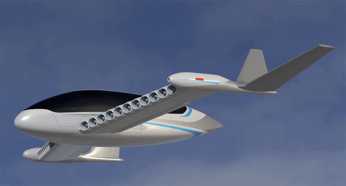 Whisper Aero 發表 JetFoil 近垂直起降推進概念 執行長獲 AIAA 殊榮 1