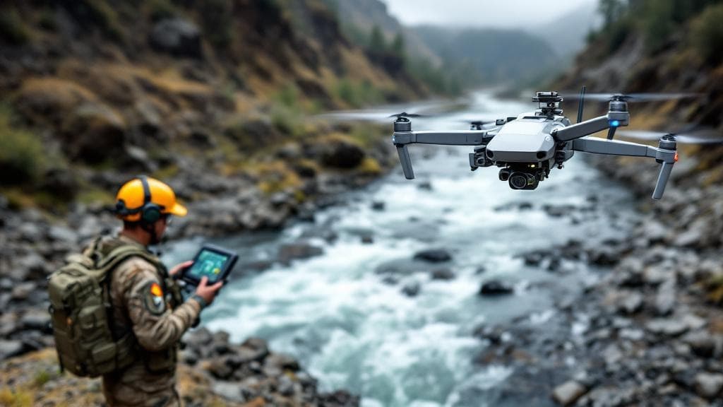 英國國防部斥資200萬英鎊徵求無人機河川地形評估自主解決方案