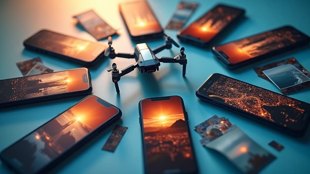 Surprise Challenge: Share the Latest Drone Aerial Photo on Your Phone! 📸🚁