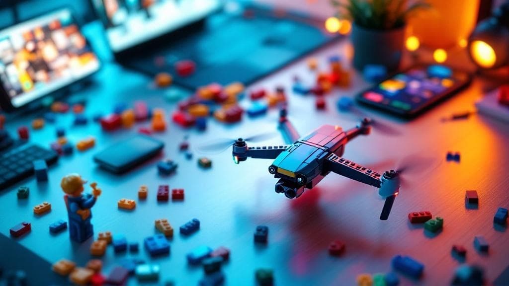 LEGO 與無人機社群跨界合作引發關注 1