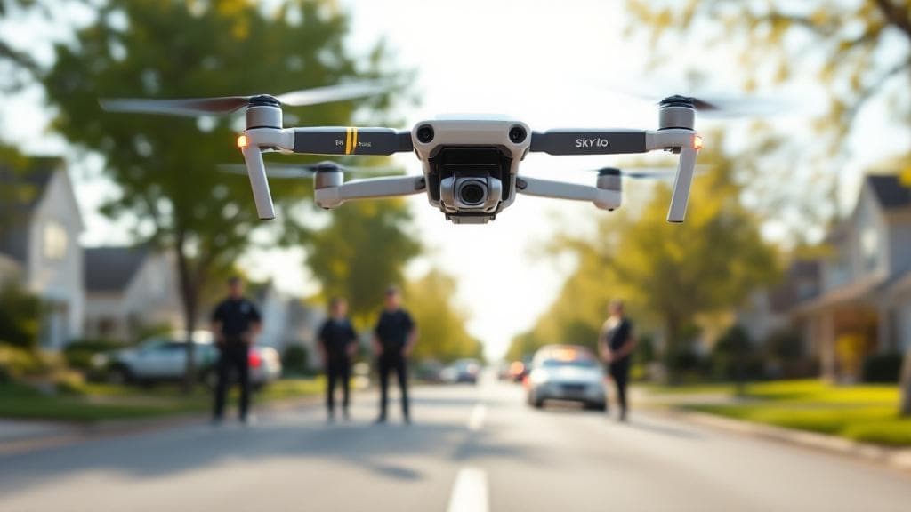 紐約洛克蘭郡警局展示「無人機先遣部隊」計畫,Skydio 執行長親臨現場力挺 1