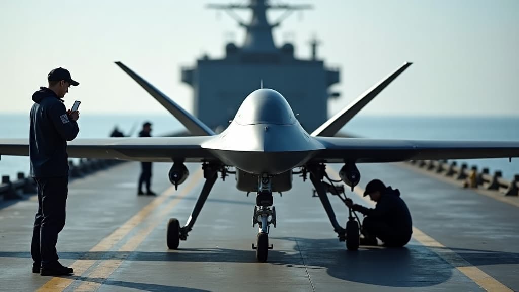 Royal Navy Tests Nyan Maritime Strike Drone Aboard XV Patrick Blackett
