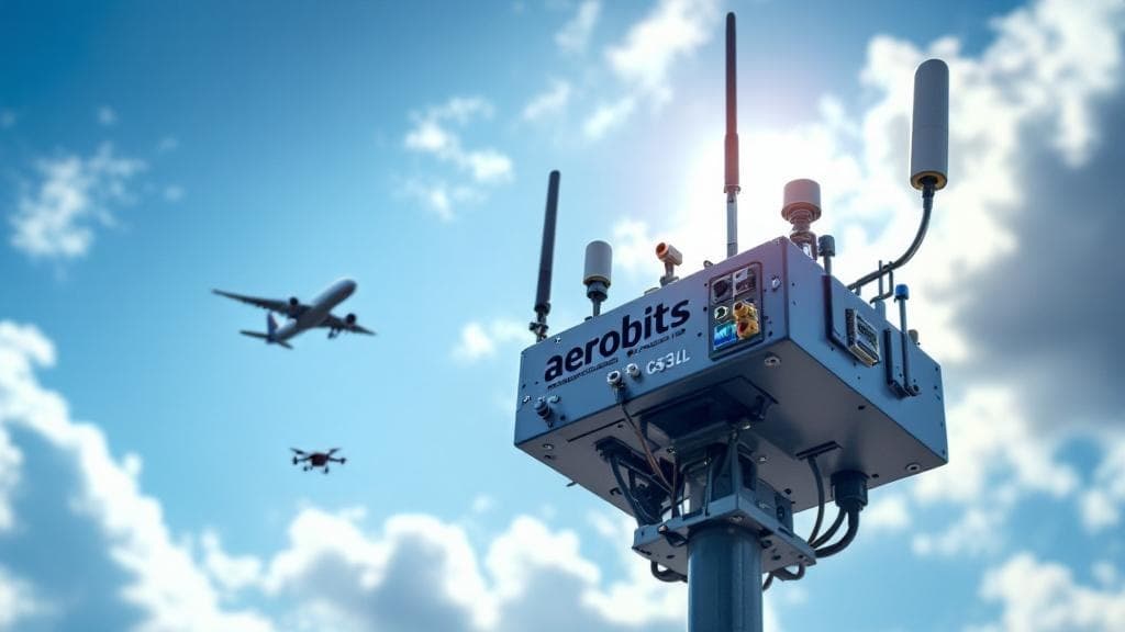 Aerobits 推出 GS3L 多頻道空域監測接收站,整合 ADS-B、Remote ID 等關鍵監控技術 1