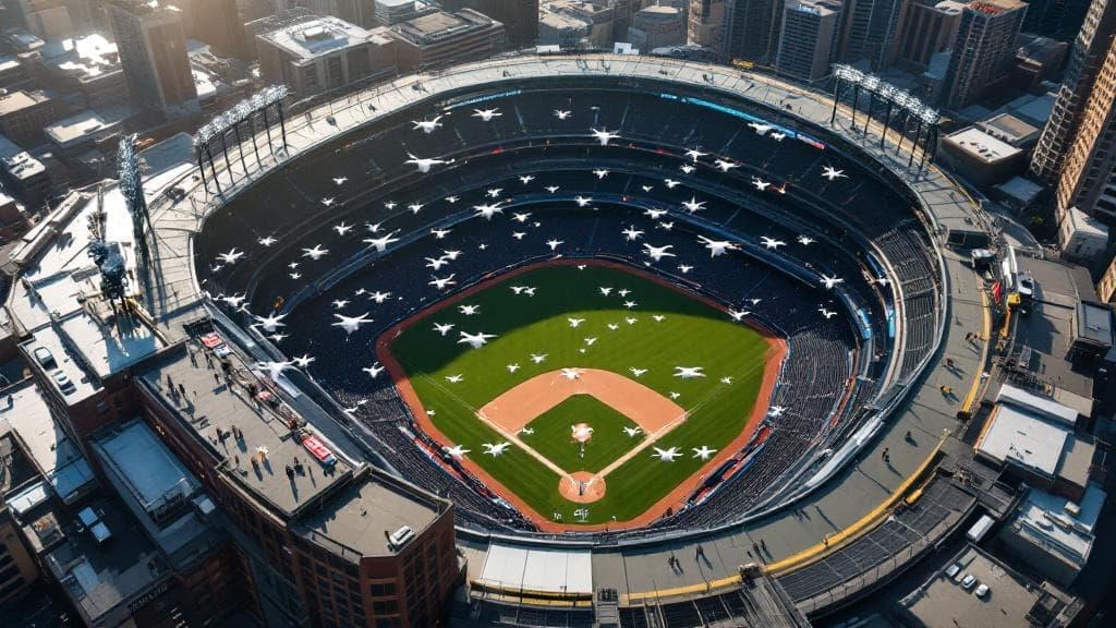 超過半打無人機闖入MLB球場禁飛區 科羅拉多洛磯隊主場開幕賽空域遭入侵 1