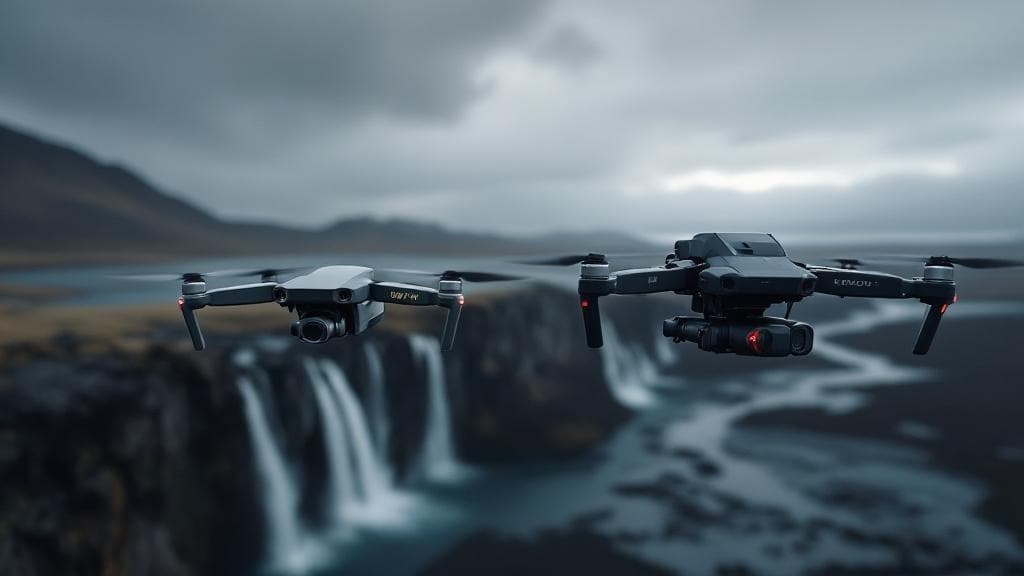 DJI Avata 2 對決價值 60 萬元的 Red Komodo Cinelifter:兩位 FPV 飛手在冰島地標實測畫質差距到底多大? 1