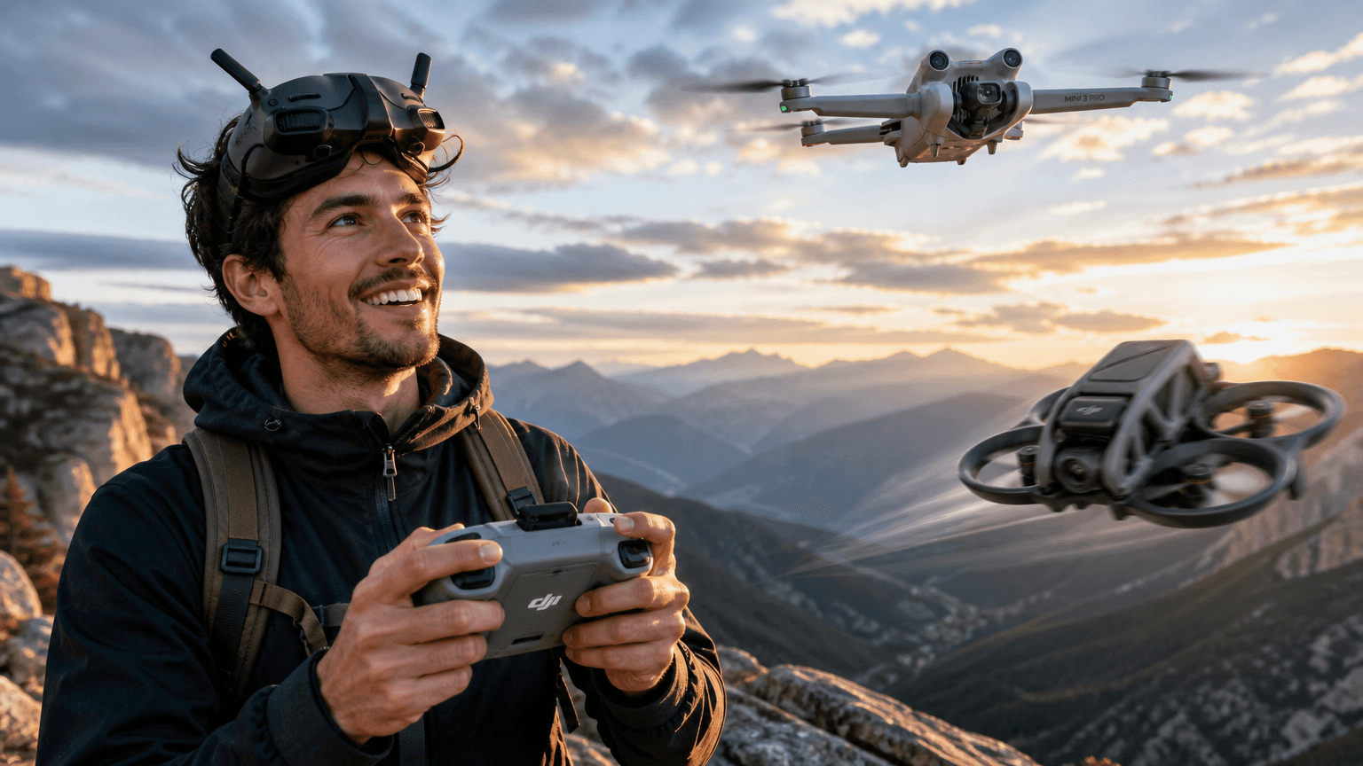 Mini 3 Pro 是可靠旅伴,Avata 360 可增添沉浸式 FPV 拍攝樂趣