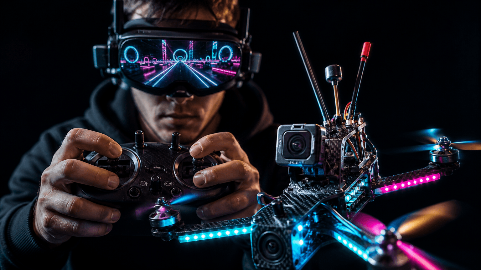@razaaitech:沉浸感正是 FPV 飛行的核心