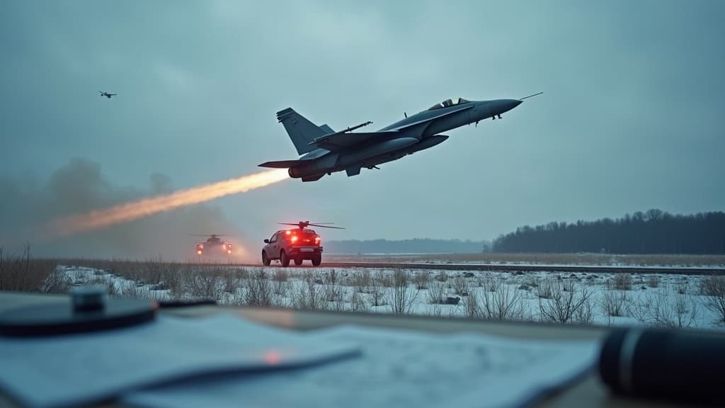 羅馬尼亞邊境再傳無人機入侵,西班牙F-18戰機緊急升空戒備