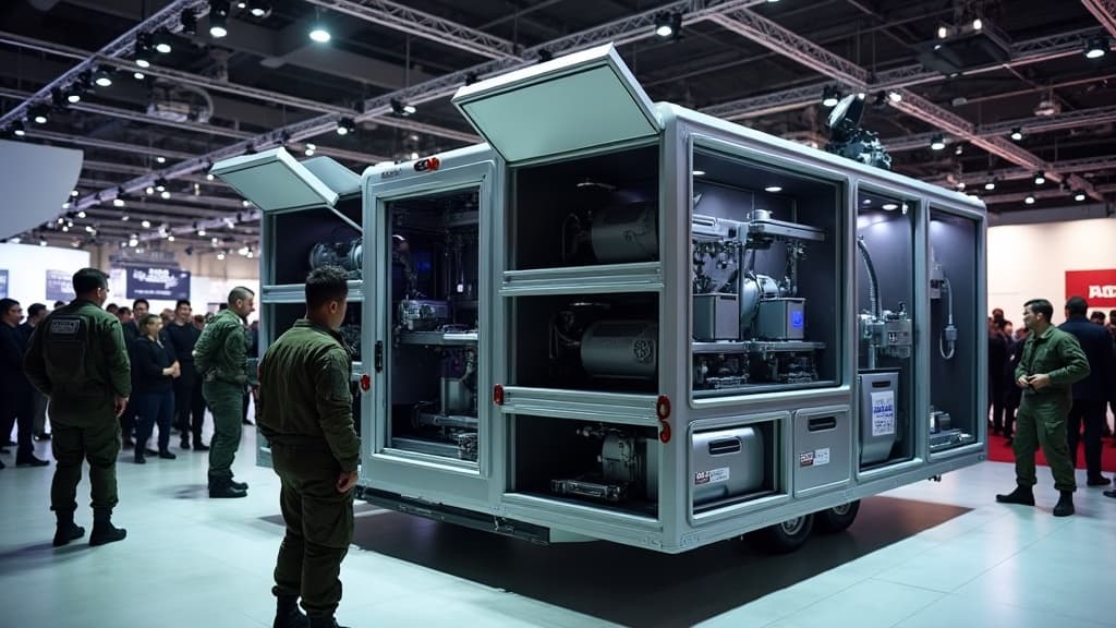 Eurosatory 2026: DefSecIntel Unveils DroneHive Multi-Cell Interceptor Trailer System 1