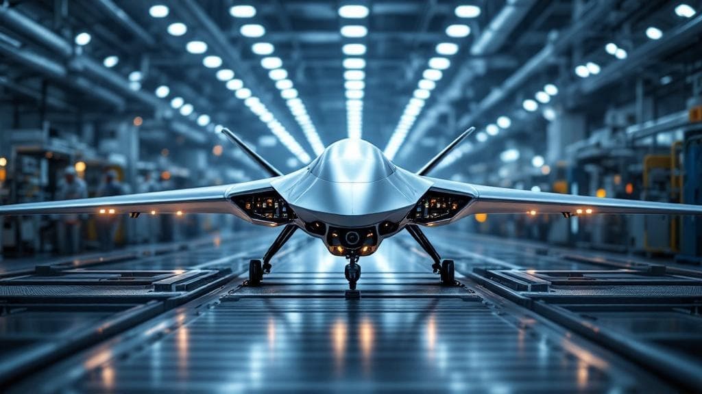 美國空軍YFQ-44A協同作戰無人機正式投產,Arsenal-1工廠啟動生產線 1
