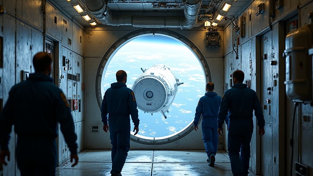 國際太空站空氣洩漏惡化 太空人接令進入太空船準備撤離
