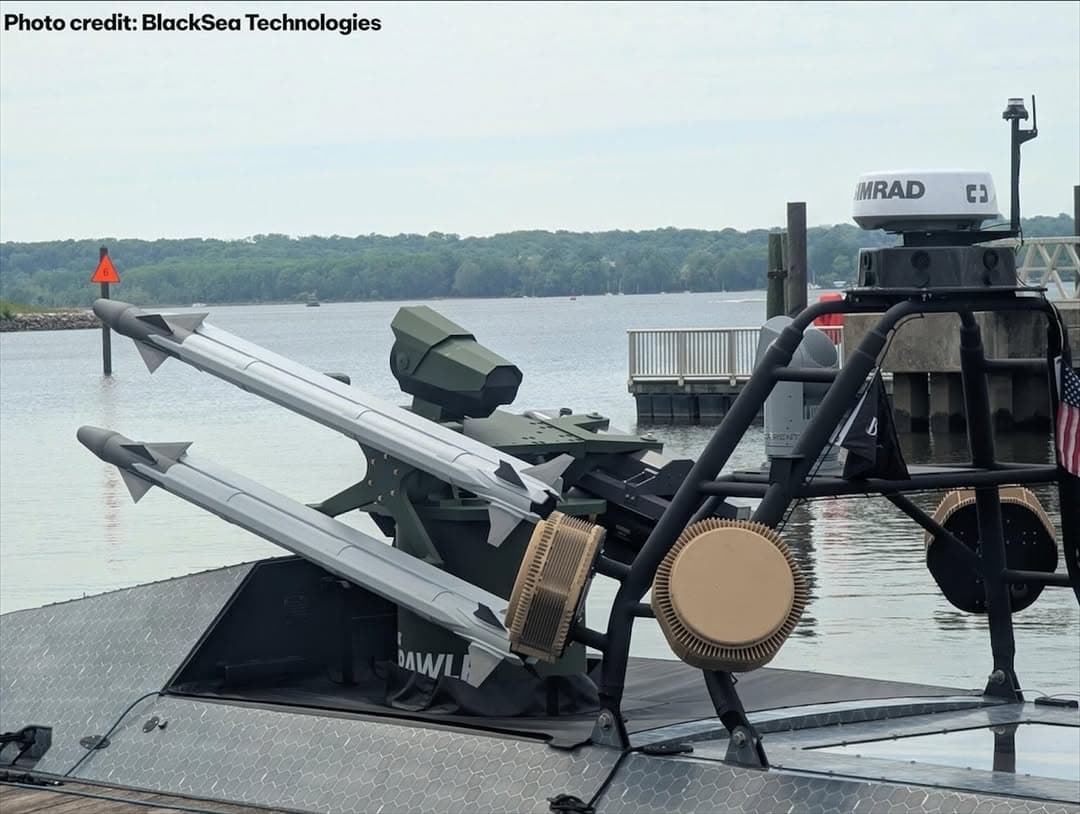 美國BlackSea Technologies發表「Comet」無人水面艦艇,搭載防空飛彈亮相Sea-Air-Space展 1