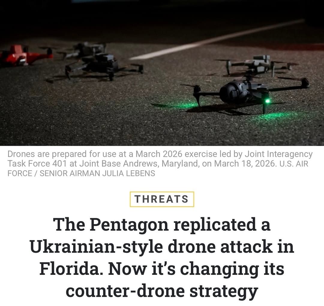 五角大廈在佛州基地模擬「烏克蘭式」無人機群攻擊,暴露美軍防禦重大缺口 1