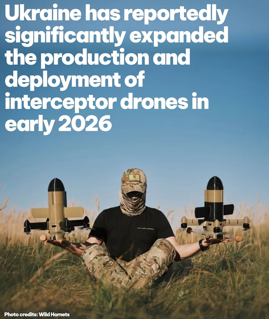 烏克蘭攔截無人機產能大爆發:2026年前四個月交付量已達2025全年兩倍 1