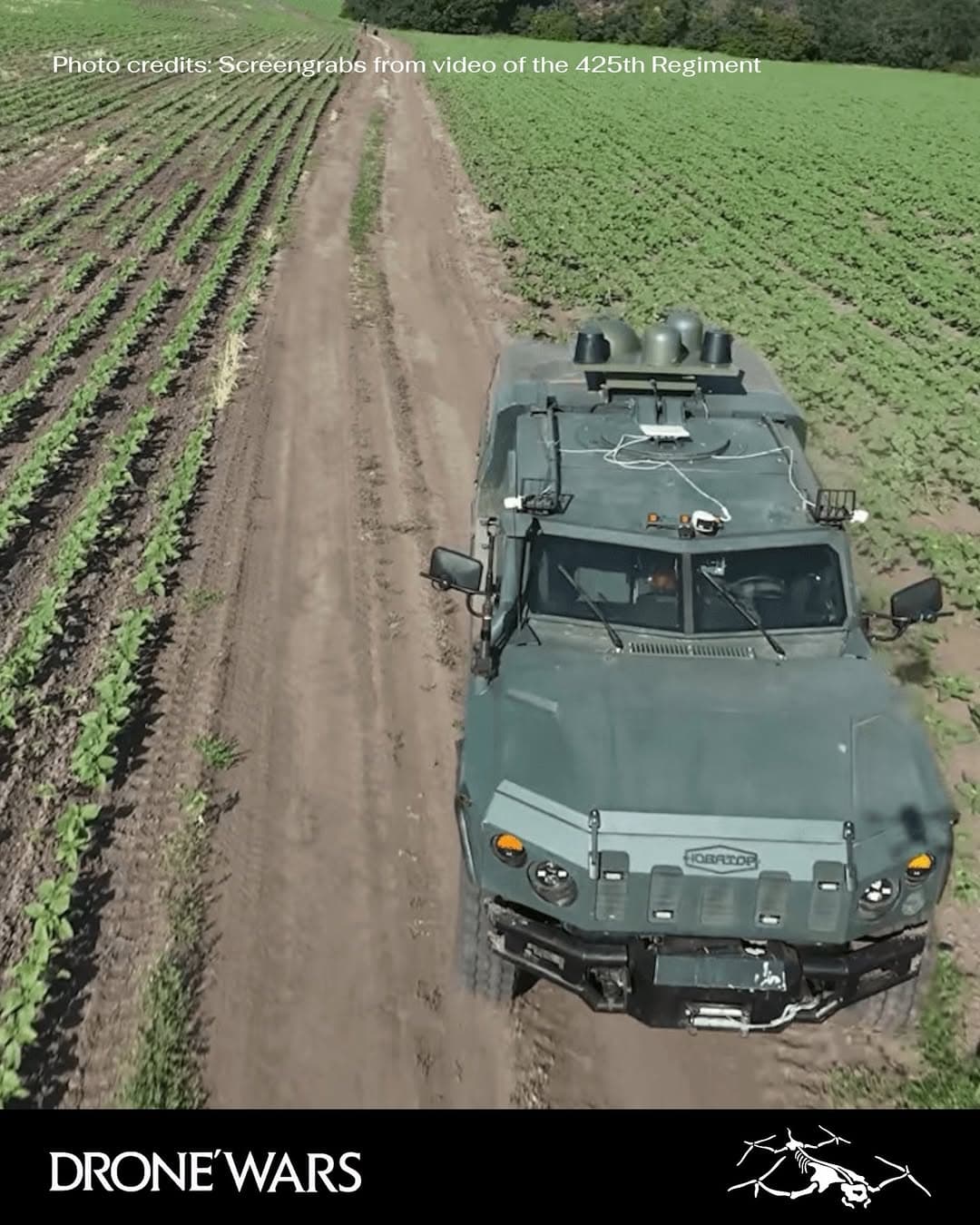Ukraine's 425th Assault Regiment Converts Novator Armored Vehicle into Unmanned Ground Combat Robot